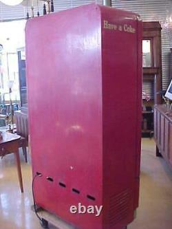 Vintage 1940's 1950's Vendo Coke Coca Cola Floor Model Vending Machine Works