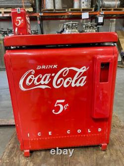 Vintage 1940's V-59 Coca Cola Nickel Machine