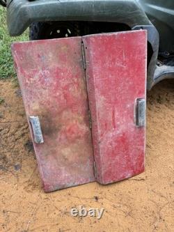 Vintage 1950's Coca-Cola Lift Up Doors for Cavalier Coke Chest Cooler