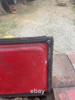 Vintage 1950's Coca-Cola Lift Up Doors for Cavalier Coke Chest Cooler