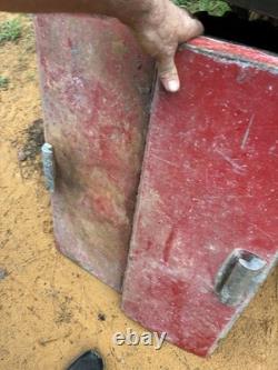 Vintage 1950's Coca-Cola Lift Up Doors for Cavalier Coke Chest Cooler