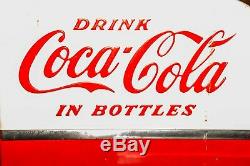 Vintage 1950's era Vendo Coca-Cola Coke Glass Bottle Vending Machine