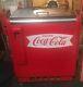 Vintage 1950s COCA COLA SODA FOUNTAIN Pop Machine COOLER Glasco GBV-50 SIGN COKE