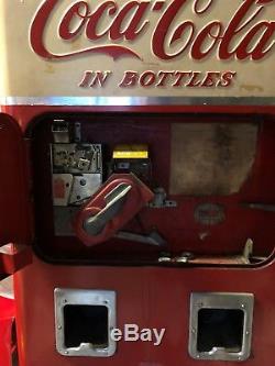 Vintage 1950s Double Chute Coca-Cola Machine WORKS