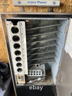 Vintage 1950s Executive Vendo Machine/ Glass Bottles/ Gets Very Cold