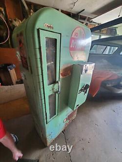 Vintage 1950s Org Dr Pepper Vendo Coke Coca Cola Soda Vending Machine Model 81