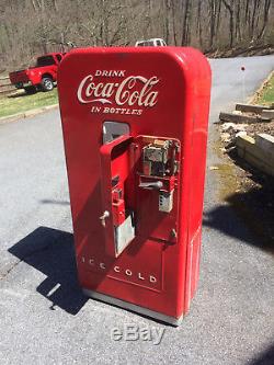 Vintage 1950s Vendo Coke Coca Cola Soda Vending Machine Model F39b5
