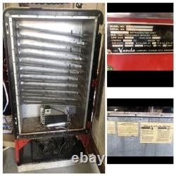 Vintage 1950s Vendo XE110L Coca-Cola 6-Case Vertical Coke Machine WORKS & COOLS