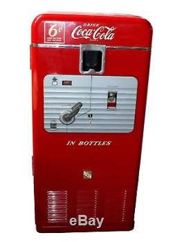 Vintage 1952 6cent Semi Restored Model 27A Coca-Cola VMC Vending Machine