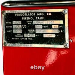 Vintage 1956 Coca-Cola Machine/VMC Vendo 44 Original Unrestored