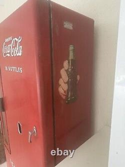 Vintage 1959 Coca Cola Vending Machine New Refrigeration Original Paint