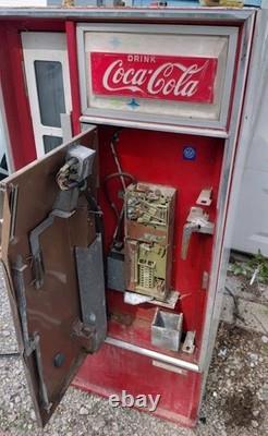 Vintage 1960's Cavalier Coca-Cola Machine Model Number CSS-64G