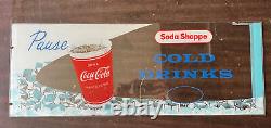 Vintage 1960's Coca-Cola Soda Machine Panel