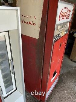 Vintage 1960s 1970s Coke Vending Machine Coca-Cola Soda Advertising