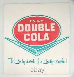 Vintage 1960s-1970s Double Cola Vending Machine Panel