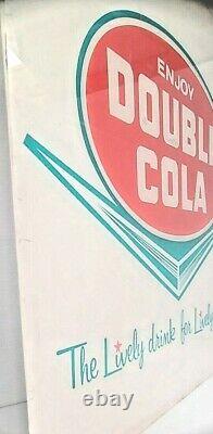 Vintage 1960s-1970s Double Cola Vending Machine Panel