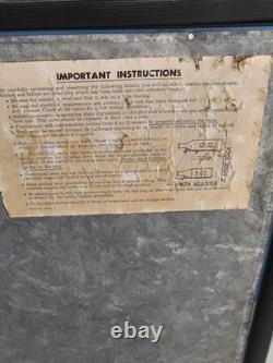 Vintage 1960s Pepsi La Cross 90 vending machine, restored