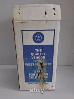 Vintage 1960s Westinghouse Soft Drink Vending Machine AM/FM Radio WORKS/NIB