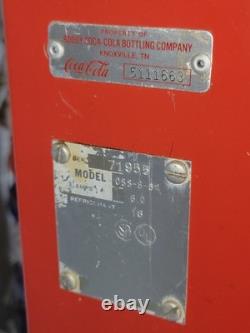Vintage 1964 Cavalier Coke Machine Model USS-8-64