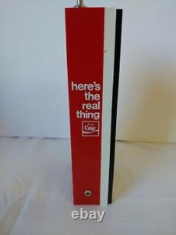Vintage 1980's Coca-Cola Vending Machine AM/FM Radio Works Benefits Hospice