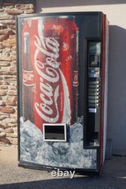Vintage 1980s Coca-Cola Coke Vending Machine Dixie Narco DNCB 320CC Repairs
