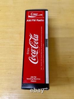 Vintage 1982 Coca-Cola Vending Machine Transistor AM/FM Radio Never Used