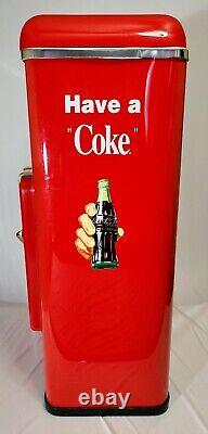 Vintage 1992 Coca Cola Nostalgia Display Collectible Cooler Please Read