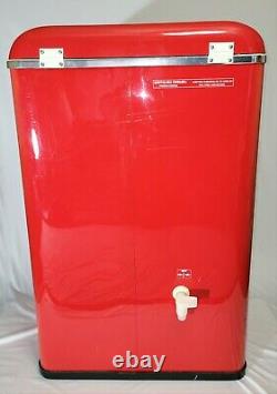 Vintage 1992 Coca Cola Nostalgia Display Collectible Cooler Please Read