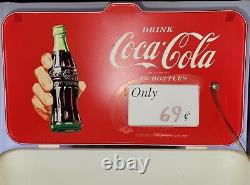 Vintage 1992 Coca Cola Nostalgia Display Collectible Cooler Please Read