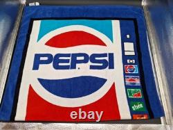 Vintage 80s Pepsi Cola Vending Machine Beach Towel Pepsi Diet Pepsi Mt Dew Slice