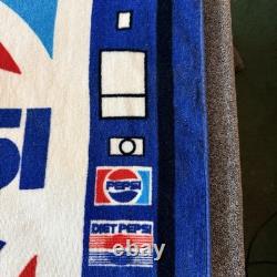 Vintage 80s Pepsi Cola Vending Machine Beach Towel Pepsi Diet Pepsi Mt Dew Slice