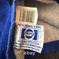 Vintage 80s Pepsi Cola Vending Machine Beach Towel Pepsi Diet Pepsi Mt Dew Slice
