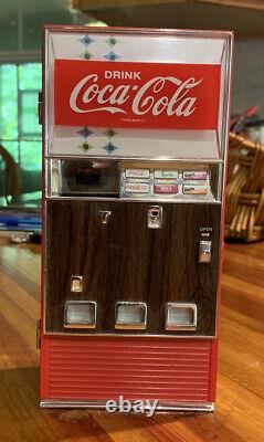 Vintage 90s Toy Vendo A Coca-Cola Mini Vending Machine Display 100% Working Rare