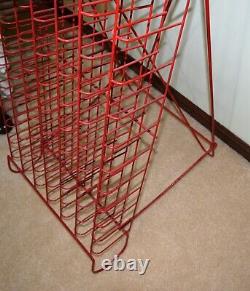 Vintage 96 Soda Bottle Vending Wire Return Rack Coke, Pepsi, Soda, Coca Cola