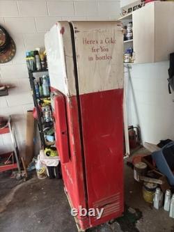 Vintage Cavalier C-51 Coca-Cola Vending Machine Original NON WORKING