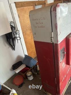 Vintage Cavalier C-51 Coca-Cola Vending Machine Original NON WORKING