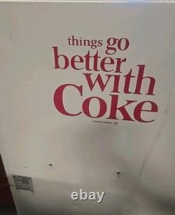 Vintage Cavalier Coke Machine 1960s 25 Cents Model No. Css-8-64 Fully Functional