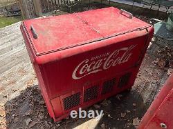 Vintage Coca-Cola 1930's Cooler Vending Machine (WORKS)