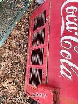 Vintage Coca-Cola 1930's Cooler Vending Machine (WORKS)