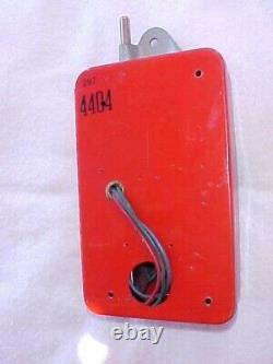 Vintage Coca Cola 2 cent Bottle Deposit Changer For Coke Vending Machine / Sign