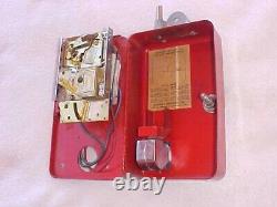 Vintage Coca Cola 2 cent Bottle Deposit Changer For Coke Vending Machine / Sign