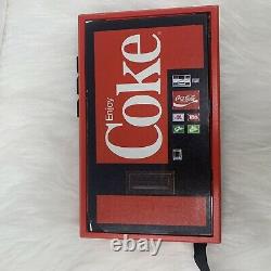 Vintage Coca Cola Coke Vending Machine Cassette Player In Box w Manual W-06A