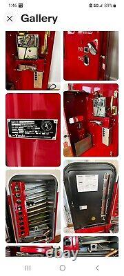 Vintage Coca Cola Coke Vending Machine Professional Restoration Vendo 81 A FAKE