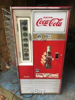 Vintage Coca-Cola Coke Vending Machine Vendo Co. Model Number H63 A