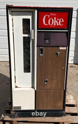 Vintage Coca-Cola Coke Vending Machine with keys. Cools Cold. Model #USS-8-64