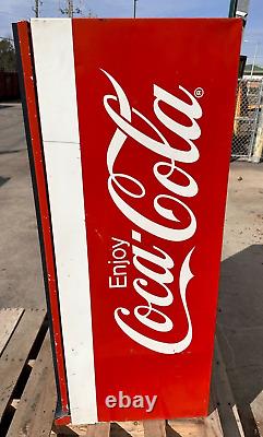 Vintage Coca-Cola Coke Vending Machine with keys. Cools Cold. Model #USS-8-64