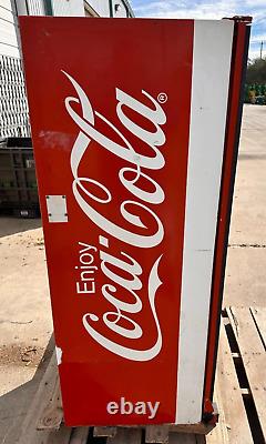 Vintage Coca-Cola Coke Vending Machine with keys. Cools Cold. Model #USS-8-64