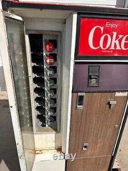 Vintage Coca-Cola Coke Vending Machine with keys. Cools Cold. Model #USS-8-64