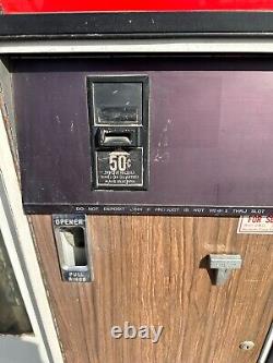 Vintage Coca-Cola Coke Vending Machine with keys. Cools Cold. Model #USS-8-64