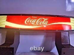Vintage Coca-Cola Cornelius Vending machine VEND-O-MATIC Lighted Sign Working